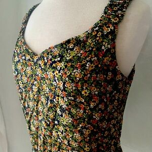 IState for Anthropologie Floral Print Top M Like New